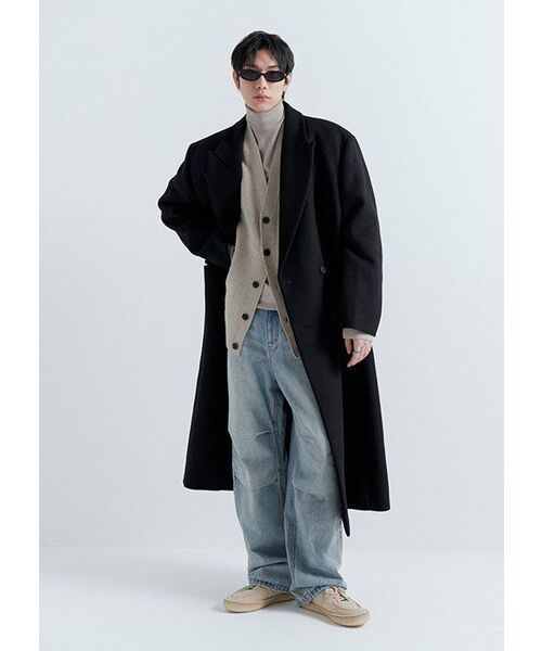 MUSINSA STANDARD（ムシンサスタンダード）の「デニムパラシュートパンツ [スカイブルー]（デニムパンツ・メンズ・その他・26/27/28/29/30/31/32/33/34/36/38/40/42）」の11枚目の写真