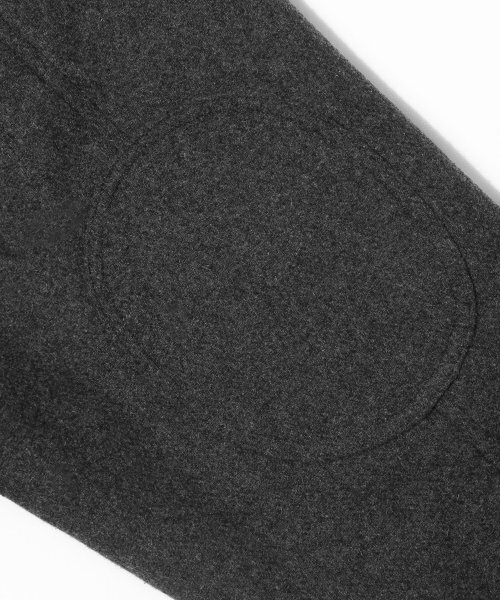 TRILLION(トリリオン)の「ウールエルボーパッチ2WAYヘリングトンフードジャケット(チャコール)(ブルゾン・レディース・その他・MEDIUM/LARGE/X-LARGE)」の8枚目の写真