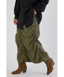 RODEO CROWNS WIDE BOWL | シャーリングマキシスカート(スカート)