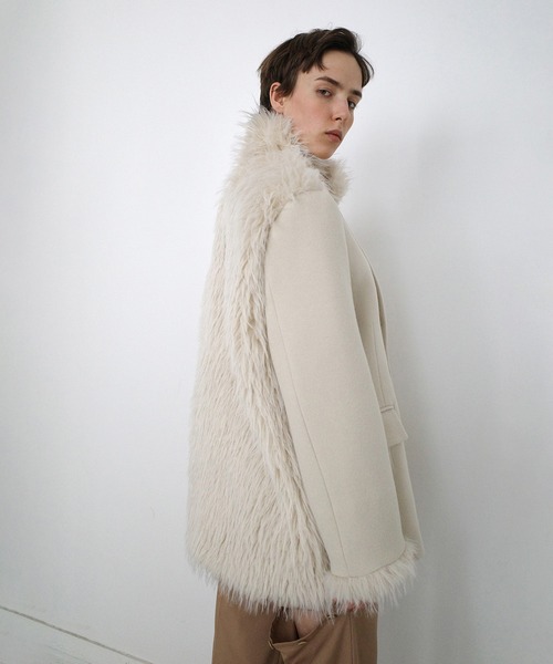 廃盤　アンデッドコーポレーション　13枚セット　送料無料 セール】FAKE FUR DOCKING OVER COAT（その他アウター）｜CLANE