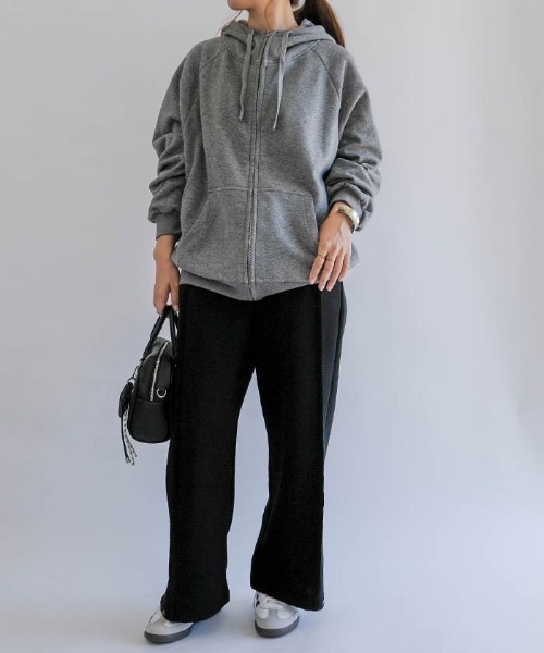 aquagarage（アクアガレージ）の「極暖裏ボアパーカー（パーカー・レディース・ブラック/グレー/ブラウン・FREE）」の21枚目の写真