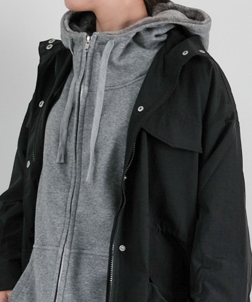 aquagarage（アクアガレージ）の「極暖裏ボアパーカー（パーカー・レディース・ブラック/グレー/ブラウン・FREE）」の17枚目の写真