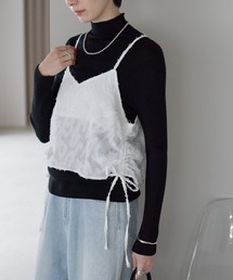 each（イーチ）の「サイドドロストキャミビスチェ（その他トップス）」