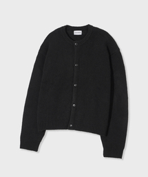 GLW（ジーエルダブリュ）の「ソリッドハチニットカーディガンブラック（カーディガン/ボレロ）」