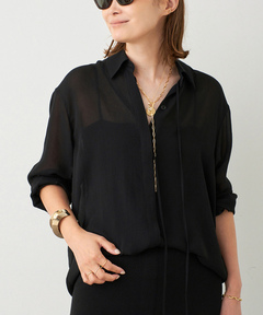 トリアセ シフォン シャツ（シャツ/ブラウス）｜Deuxieme Classe