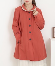 BRODIAEA（ブローディア）の「BRODIAEA ライナー付き配色コート（ステンカラーコート）」