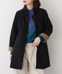 BRODIAEA（ブローディア）の「BRODIAEA ライナー付き配色コート（ステンカラーコート）」