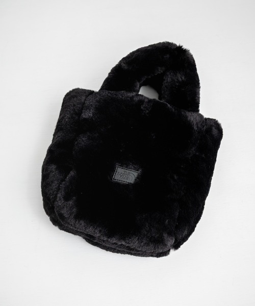THE NORTH FACE(ザノースフェイス)の「日本未展開モデル THE NORTH FACE ザ・ノースフェイス WHITE LABEL ホワイトレーベル PLUMPY TOTE BAG MINI FUR/2WAYミニバッグ(ショルダーバッグ・レディース・ホワイト/ブラック・FREE)」の21枚目の写真