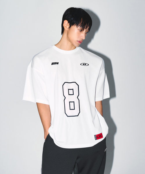 BORN TO WIN（ボーントゥウィン）の「BRN COOL MESH EXTRA FIT T-SHIRTS [WHITE]（Tシャツ/カットソー・メンズ・その他・1/2/3）」の8枚目の写真