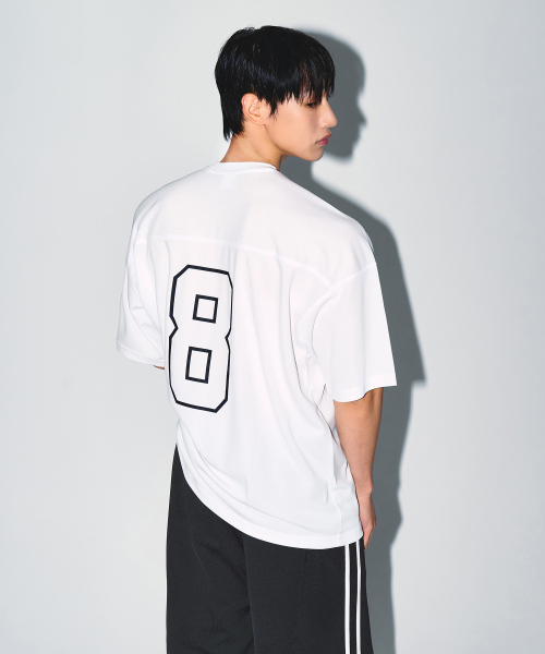 BORN TO WIN（ボーントゥウィン）の「BRN COOL MESH EXTRA FIT T-SHIRTS [WHITE]（Tシャツ/カットソー・メンズ・その他・1/2/3）」の9枚目の写真