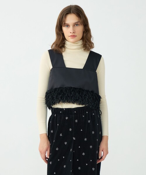 tomorrowland Ballsey フェザーコンビ ショートビスチェ フェザーコンビ ショートビスチェ（その他トップス）｜BALLSEY