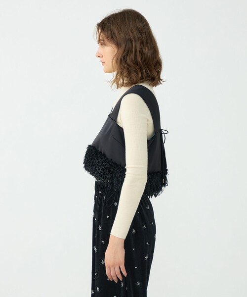 フェザーコンビ ショートビスチェ（その他トップス）｜BALLSEY