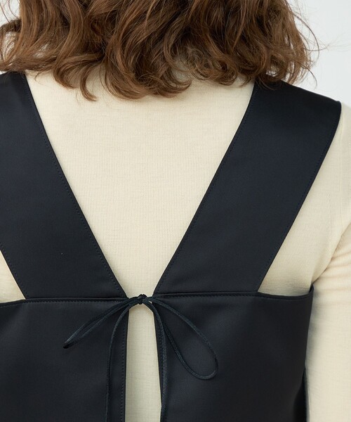 フェザーコンビ ショートビスチェ（その他トップス）｜BALLSEY