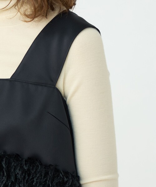 フェザーコンビ ショートビスチェ（その他トップス）｜BALLSEY