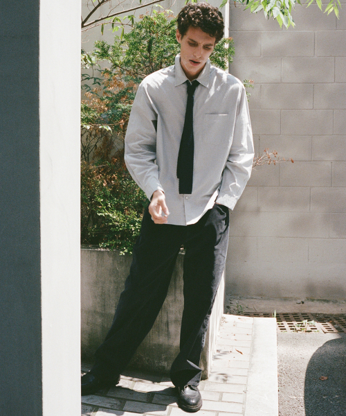 SHIRTER(シャーター)の「EDITOR CHECK SHIRT (GREY)(シャツ/ブラウス・メンズ・その他・SMALL/LARGE/MEDIUM)」の9枚目の写真