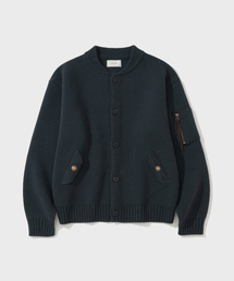 SHIRTER（シャーター）の「CHUNKY YARN HEAVY CARDIGAN (STEEL NAVY)（カーディガン/ボレロ）」