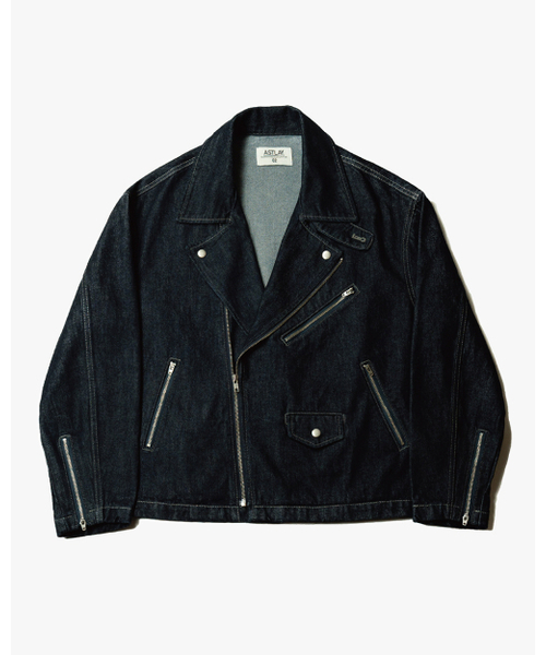 ASTLAY(アストレイ)の「Denim Rider Jacket (Indigo)(ライダースジャケット・メンズ・その他・2/3)」の1枚目の写真