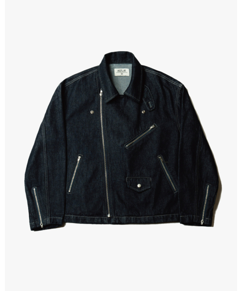 ASTLAY(アストレイ)の「Denim Rider Jacket (Indigo)(ライダースジャケット・メンズ・その他・2/3)」の7枚目の写真