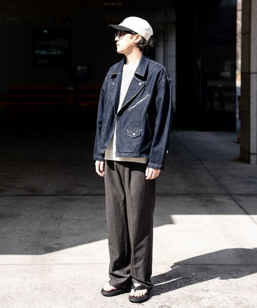 ASTLAY(アストレイ)の「Denim Rider Jacket (Indigo)(ライダースジャケット・メンズ・その他・2/3)」の19枚目の写真