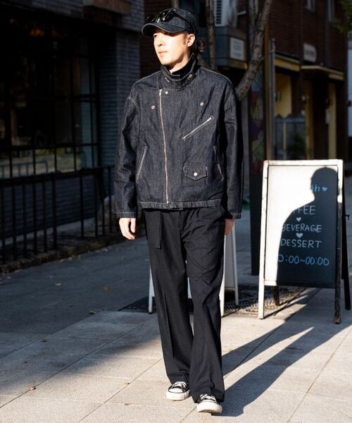 ASTLAY(アストレイ)の「Denim Rider Jacket (Indigo)(ライダースジャケット・メンズ・その他・2/3)」の22枚目の写真