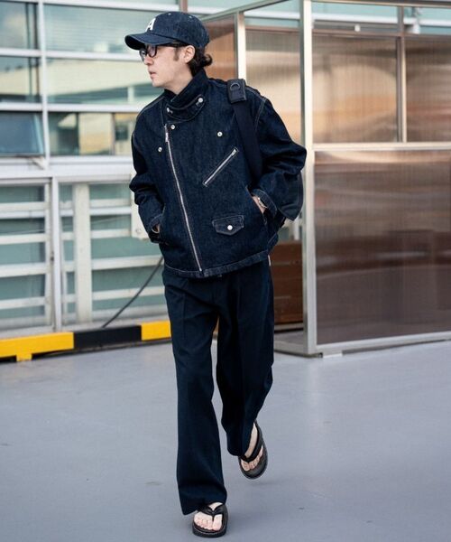 ASTLAY(アストレイ)の「Denim Rider Jacket (Indigo)(ライダースジャケット・メンズ・その他・2/3)」の17枚目の写真