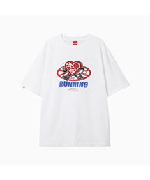 New Big Hearttrack Graphic T Shirt_White