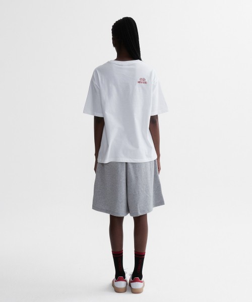 MENASOO(ミナス)の「New Big Hearttrack Graphic T Shirt_White(Tシャツ/カットソー・レディース・ホワイト・1/2/3)」の6枚目の写真