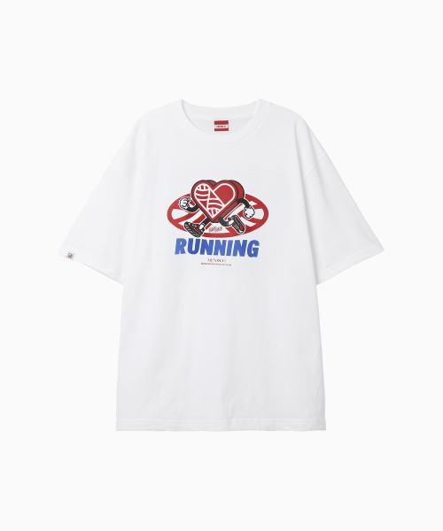MENASOO(ミナス)の「New Big Hearttrack Graphic T Shirt_White(Tシャツ/カットソー・レディース・ホワイト・1/2/3)」の10枚目の写真