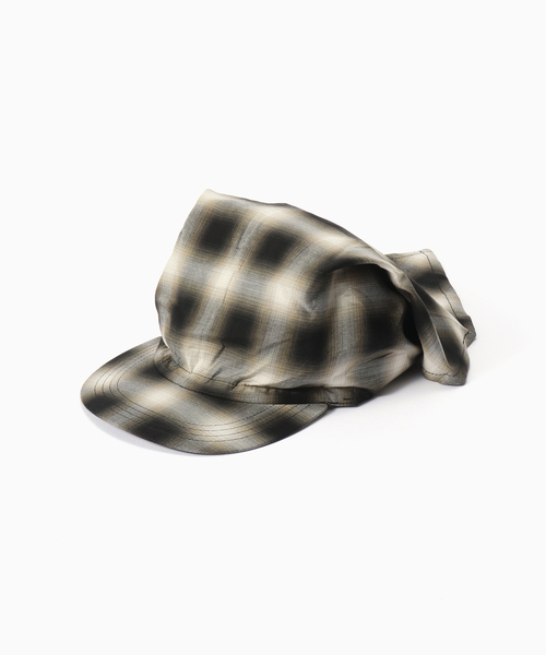 JOINT WORKS(ジョイントワークス)の「Cap Tokyo /キャップトウキョウ Bandana Cap(ハット・メンズ・ブルー/チャコールグレー・FREE)」の1枚目の写真
