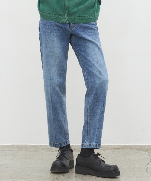 DECET(デケト)の「Dawn Cropped Tapered Jeans DCPT001Blue(デニムパンツ・レディース・その他・26/28/32/30)」の6枚目の写真