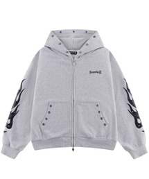 SUPPLIER （サプライヤー）グレー ジップアップパーカー M SUPPLIER（サプライヤー） パーカー メンズ レディース : ZOZOTOWN