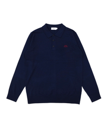 MONBIRDIE GOLF（モンバーディーゴルフ）の「男性ジェントルベーシックポロニットNAVY（ニット/セーター）」