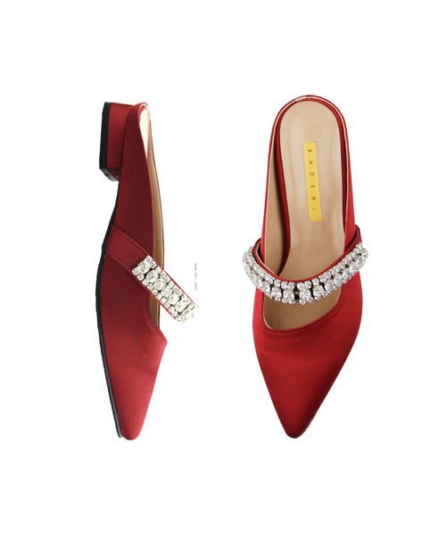 Chandelier Cubic Strap Bloafer L2001 (7 Colors)