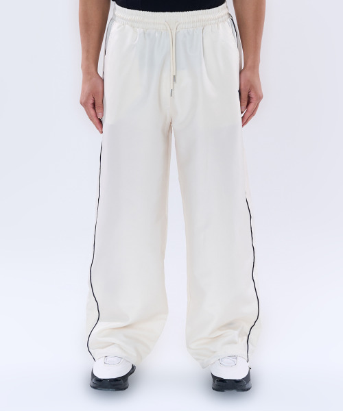 TURTLEBACK（タートルバック）の「サイドラインストリングパンツ[クリーム]（スウェットパンツ・メンズ・その他・MEDIUM/LARGE/X-LARGE）」の9枚目の写真
