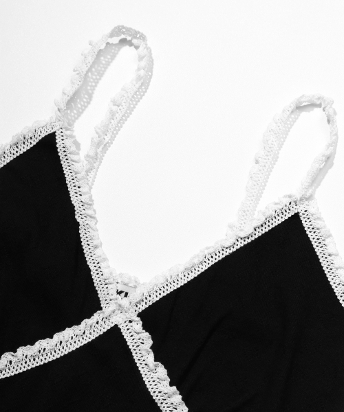 KIJIKO(キジコ)の「Wave Lace Ss Black(Tシャツ/カットソー・レディース・その他・SMALL/MEDIUM)」の4枚目の写真