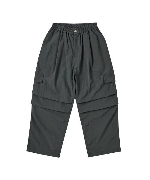 AKECII(アケシ)の「ワイドパラシュートバルーンパンツチャコール(その他パンツ・メンズ・その他・MEDIUM/LARGE)」の6枚目の写真