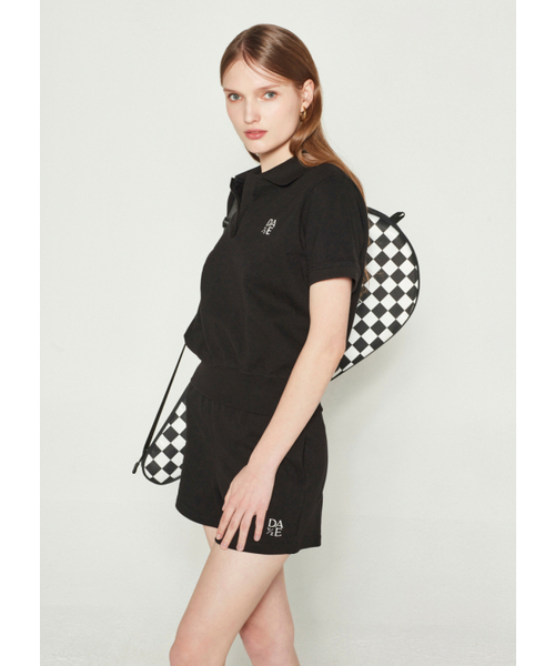 DAVE&DAZE（デイブアンドデイズ）の「PKポロシャツ ブラック（ポロシャツ・レディース・その他・SMALL/MEDIUM）」の2枚目の写真