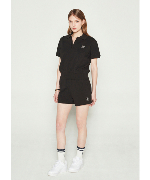 DAVE&DAZE（デイブアンドデイズ）の「PKポロシャツ ブラック（ポロシャツ・レディース・その他・SMALL/MEDIUM）」の4枚目の写真