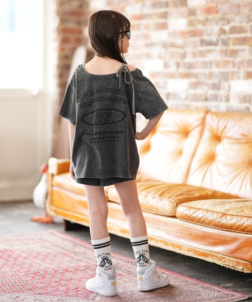 DC(ディーシー)の「DC/ディーシー キッズ ショートパンツ 26 KD GS HIDDEN FLEECE SHORT YWS261522M ムラサキ限定(その他パンツ・キッズ・ピンク/ベージュ/ブラック・150cm/140cm/130cm)」の18枚目の写真