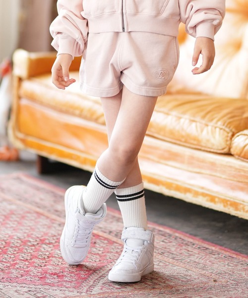 DC(ディーシー)の「DC/ディーシー キッズ ショートパンツ 26 KD GS HIDDEN FLEECE SHORT YWS261522M ムラサキ限定(その他パンツ・キッズ・ピンク/ベージュ/ブラック・150cm/140cm/130cm)」の10枚目の写真