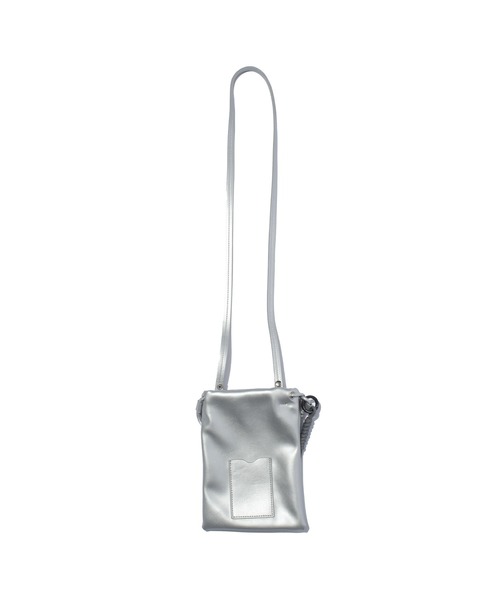 F/CE. （エフシーイー）の「F/CE. TECH LEATHER EYELET POCHETTE / エフシーイー テックレザー アイレット ポシェット（ショルダーバッグ・レディース・ベージュ/ブラック/シルバー・FREE）」の7枚目の写真