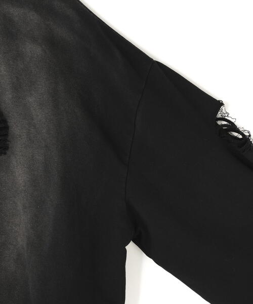 DANKE SCHON（ダンケシェーン）の「DankeSchon/ダンケシェーン/CHEMICAL BALOON CREWNECK（スウェット・メンズ・ブラック・M/L）」の6枚目の写真