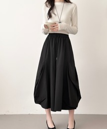 Diosfront（ディオスフロント）の「サイドタックデザイン九分丈ワイドスカパン（その他パンツ）」