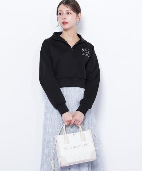 JILL by JILL STUART（ジルバイジルスチュアート）の「ツイードショルダートート（ショルダーバッグ・レディース・ブラック/グレー/ホワイト・FREE）」の15枚目の写真