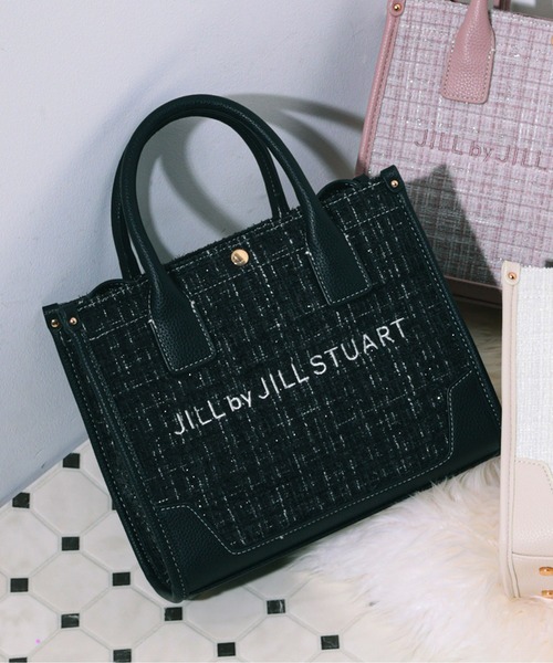 JILL by JILL STUART（ジルバイジルスチュアート）の「ツイードショルダートート（ショルダーバッグ・レディース・ブラック/グレー/ホワイト・FREE）」の20枚目の写真