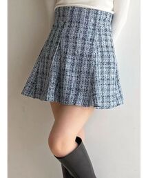 MERCURYDUO | 【セットアップ着用可】バックZIPミニスカパン(スカート)