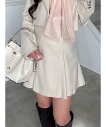 MERCURYDUO | 【セットアップ着用可】バックZIPミニスカパン(スカート)