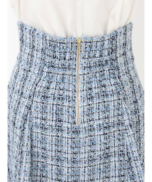 MERCURYDUO(マーキュリーデュオ)の「【セットアップ着用可】バックZIPミニスカパン(スカート・レディース・アイボリー/チャコールグレー/ブルー/ベージュ・SMALL/MEDIUM)」の21枚目の写真