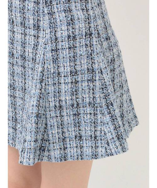 MERCURYDUO(マーキュリーデュオ)の「【セットアップ着用可】バックZIPミニスカパン(スカート・レディース・アイボリー/チャコールグレー/ブルー/ベージュ・SMALL/MEDIUM)」の22枚目の写真