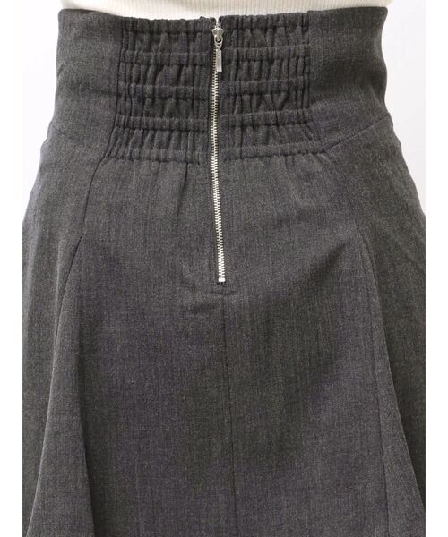 MERCURYDUO(マーキュリーデュオ)の「【セットアップ着用可】バックZIPミニスカパン(スカート・レディース・アイボリー/チャコールグレー/ブルー/ベージュ・SMALL/MEDIUM)」の22枚目の写真